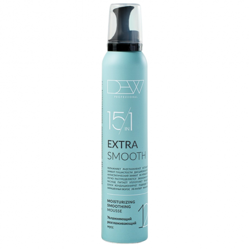 Мусс 15 в 1 для волос разглаживающий DEW PROFESSIONAL Extra Smooth 200мл